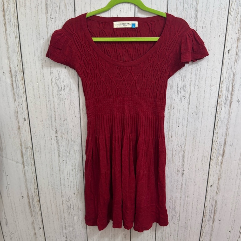 Anthropologie Sparrow Wool Blend Dress